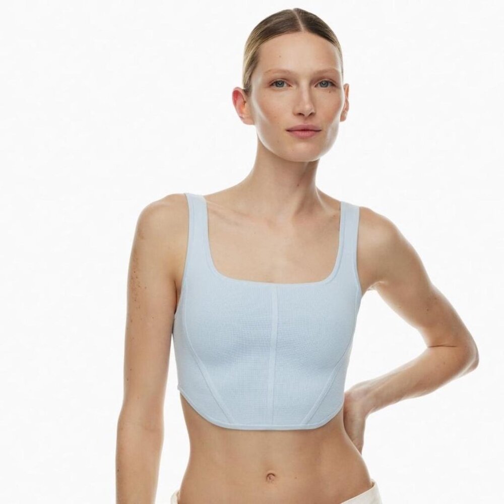 Artizia Babaton Sculpt Knit Bustier Tank